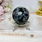 Indigo Gabbro Sphere on Stand 221g