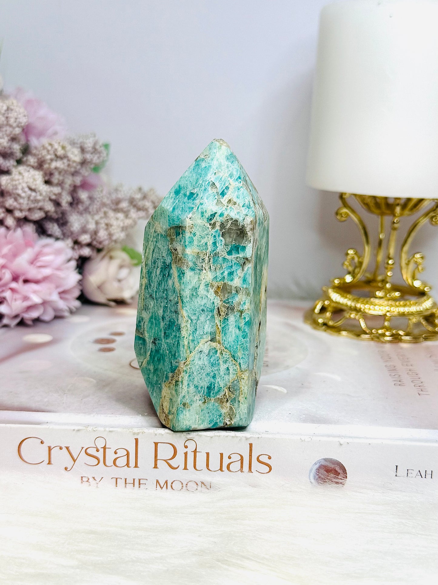 Chunky Amazonite Tower 9cm 240g