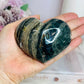 Ocean Jasper Puffy Heart on Stand 283g
