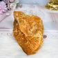 Natural Orange Calcite Specimen 320g