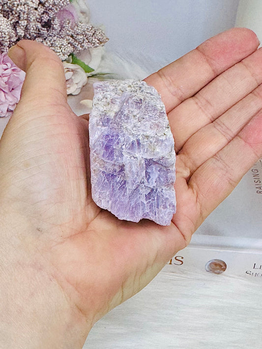 Natural Kunzite Specimen 119g
