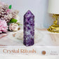 Purple Lepidolite Tower 8cm