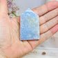 Blue Lace Agate Druzy Tower 6cm
