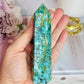 Natural Stunning Turquoise Tower 12cm