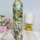 Large Orbicular Ocean Jasper Tower 23cm 915g