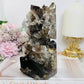 Smokey Quartz Cluster Tower 15cm 789g From Brazil