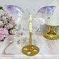 High Grade Amethyst in Quartz Butterfly Wings 15cm