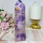 Large Purple Lepidolite Tower 17.5cm 575g