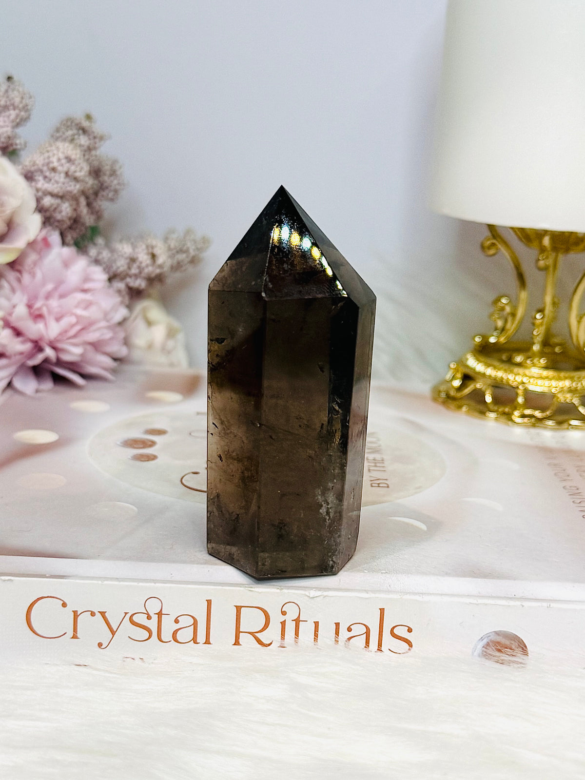 Smokey Quartz Chunky Tower 8.5cm