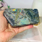 Labradorite Large Freeform 12.5cm 454g (this piece has been damaged in transit has dents on it) Reduced