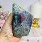 Labradorite Freeform with Pink & Purple Flash 12.5cm 441g (chip on bottom at back)