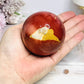 Large Mookaite Jasper Sphere on Stand 330g