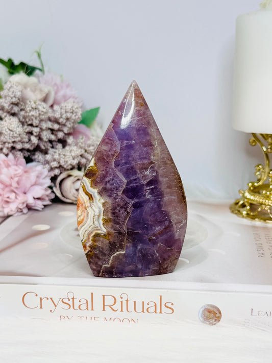 Crazy Lace Amethyst Freeform | Flame 10.5cm