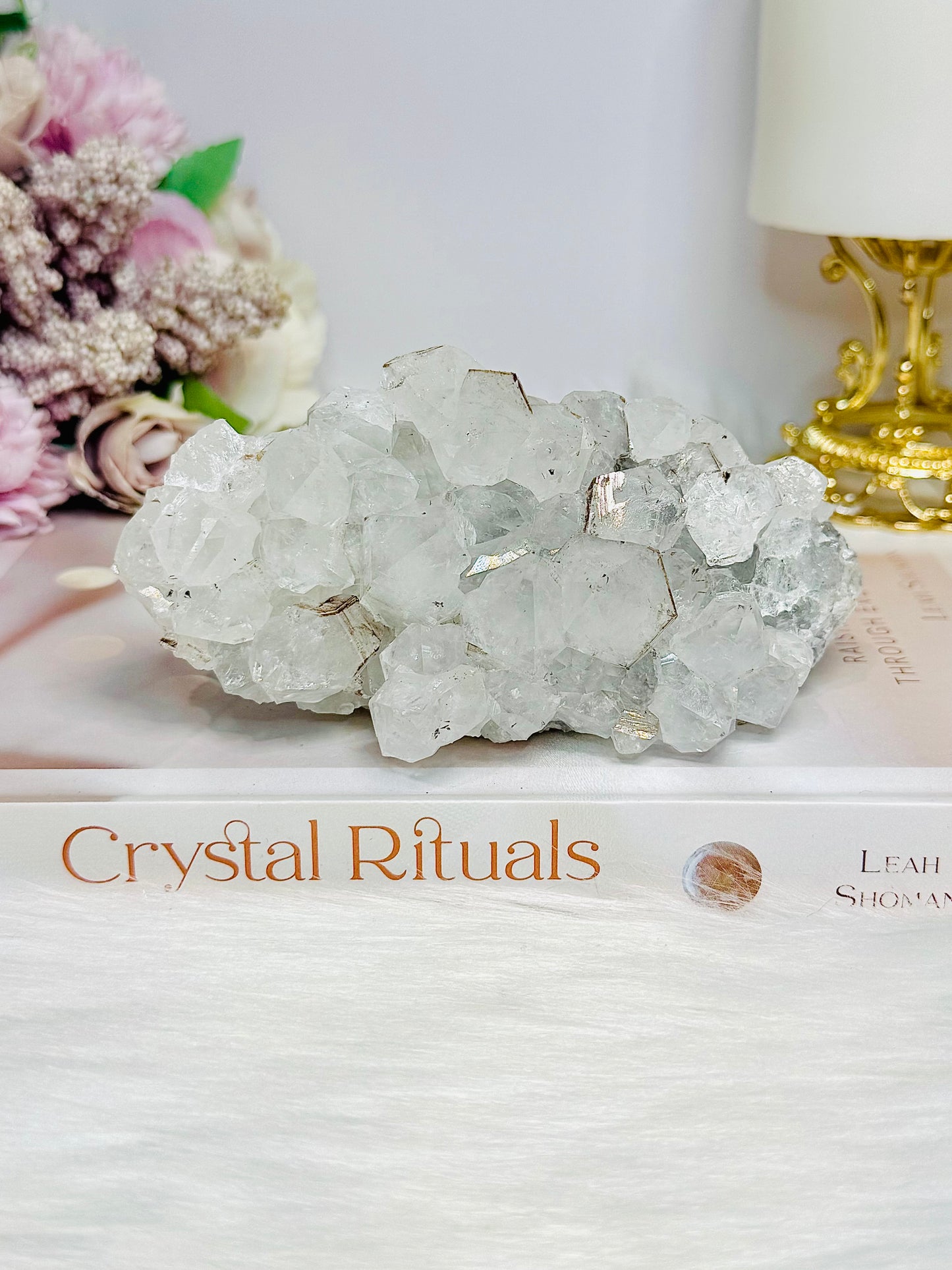 Natural Apophyllite Cluster Specimen 12cm 309g