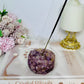 Resin Amethyst Incense Holder 7cm