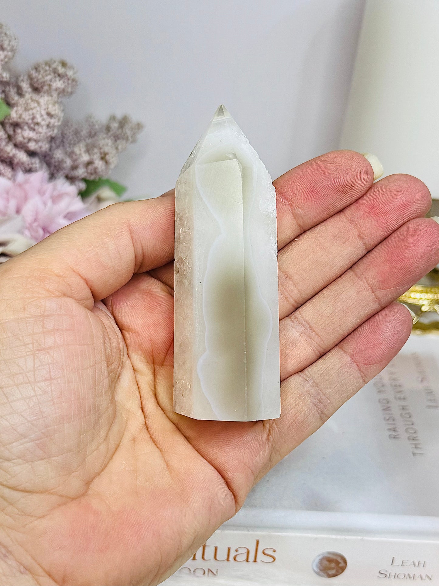 Agate Tower 8cm