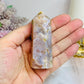 Flower Agate Chunky Tower 7.5cm