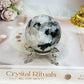 Rainbow Moonstone Sphere on Stand 237g