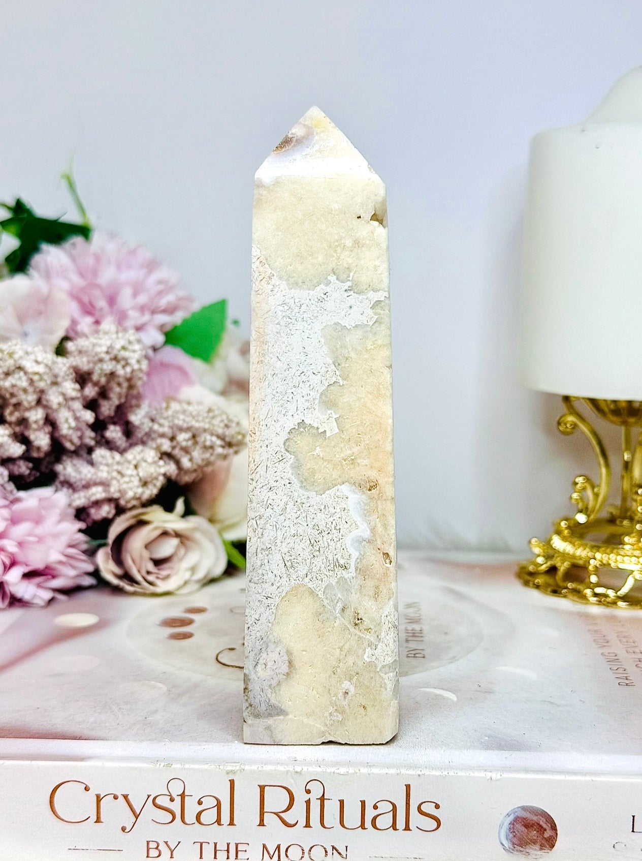 Pink Amethyst Tower 12.5cm