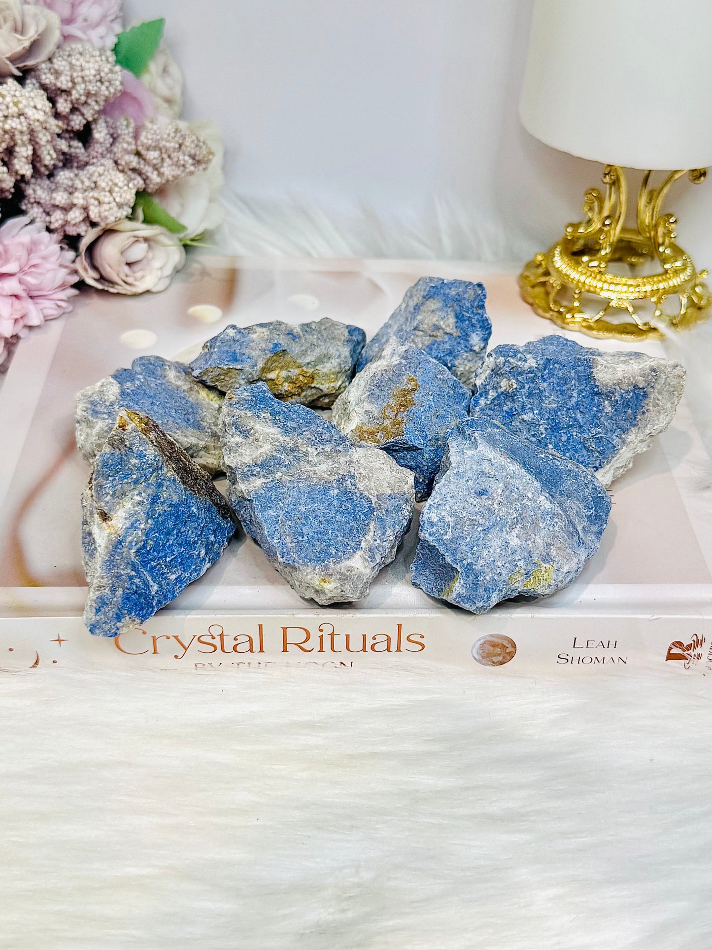 Blue Dumortierite Large Raw Chunks $12 each