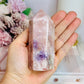 Druzy Pink Amethyst Tower 275g