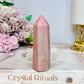 Pink Opal Tower 9cm