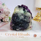 Stunning Natural Large 569gram Rough Rainbow Fluorite Specimen From Argentina