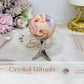 Flower Carnelian Sphere On Stand 110g