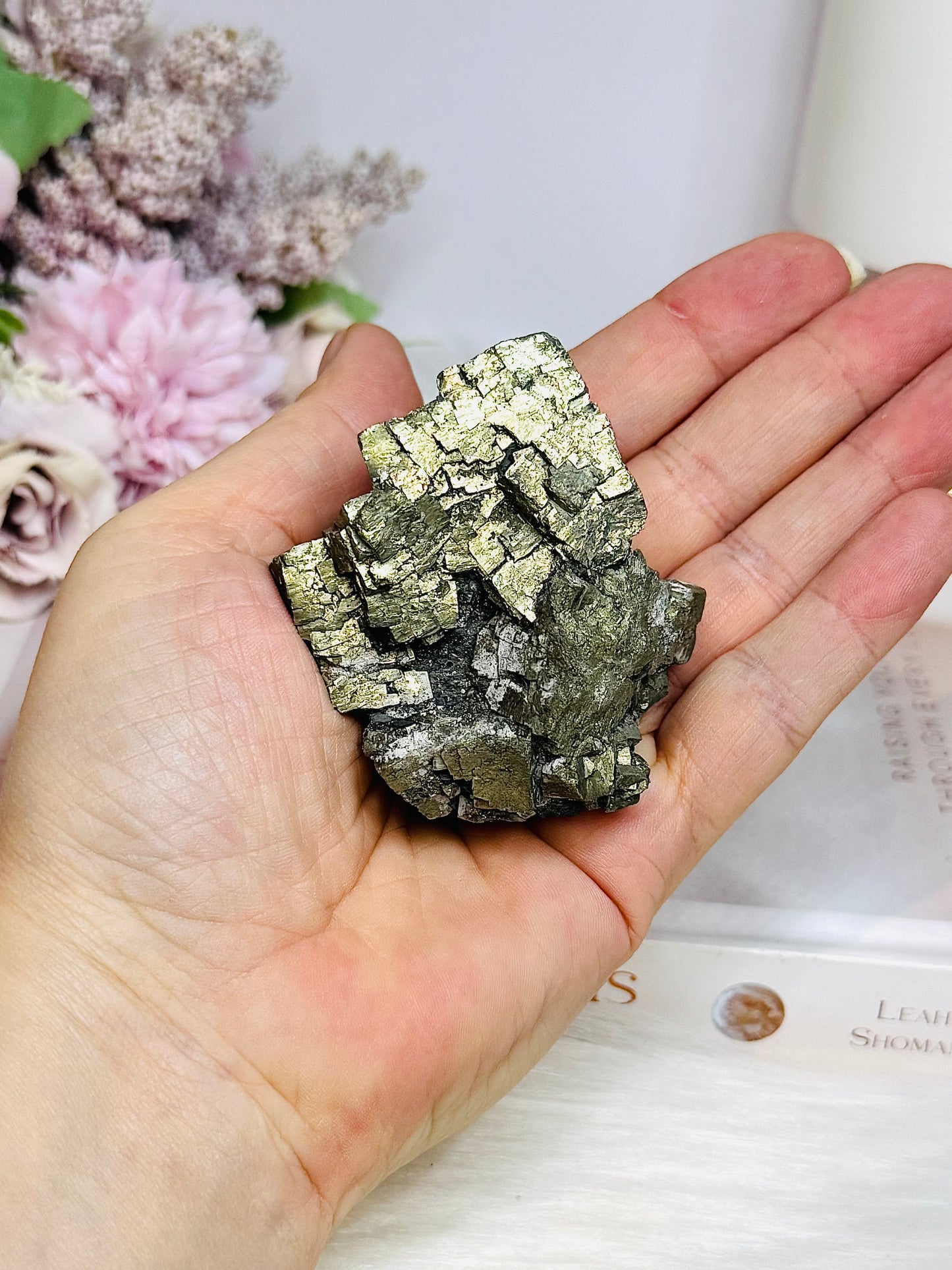 Natural Pyrite Cluster 239g