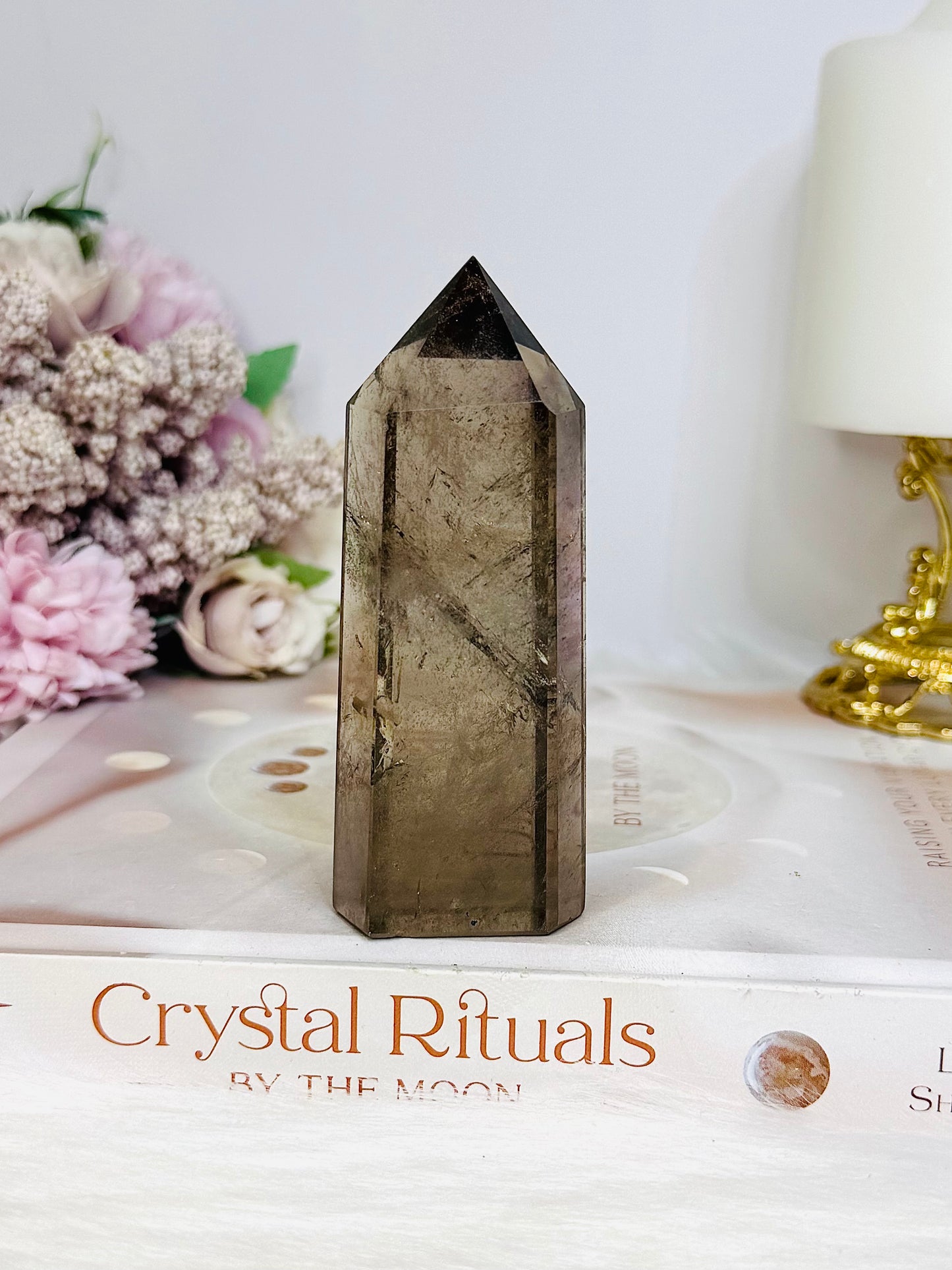 Smokey Quartz Chunky Tower 9cm