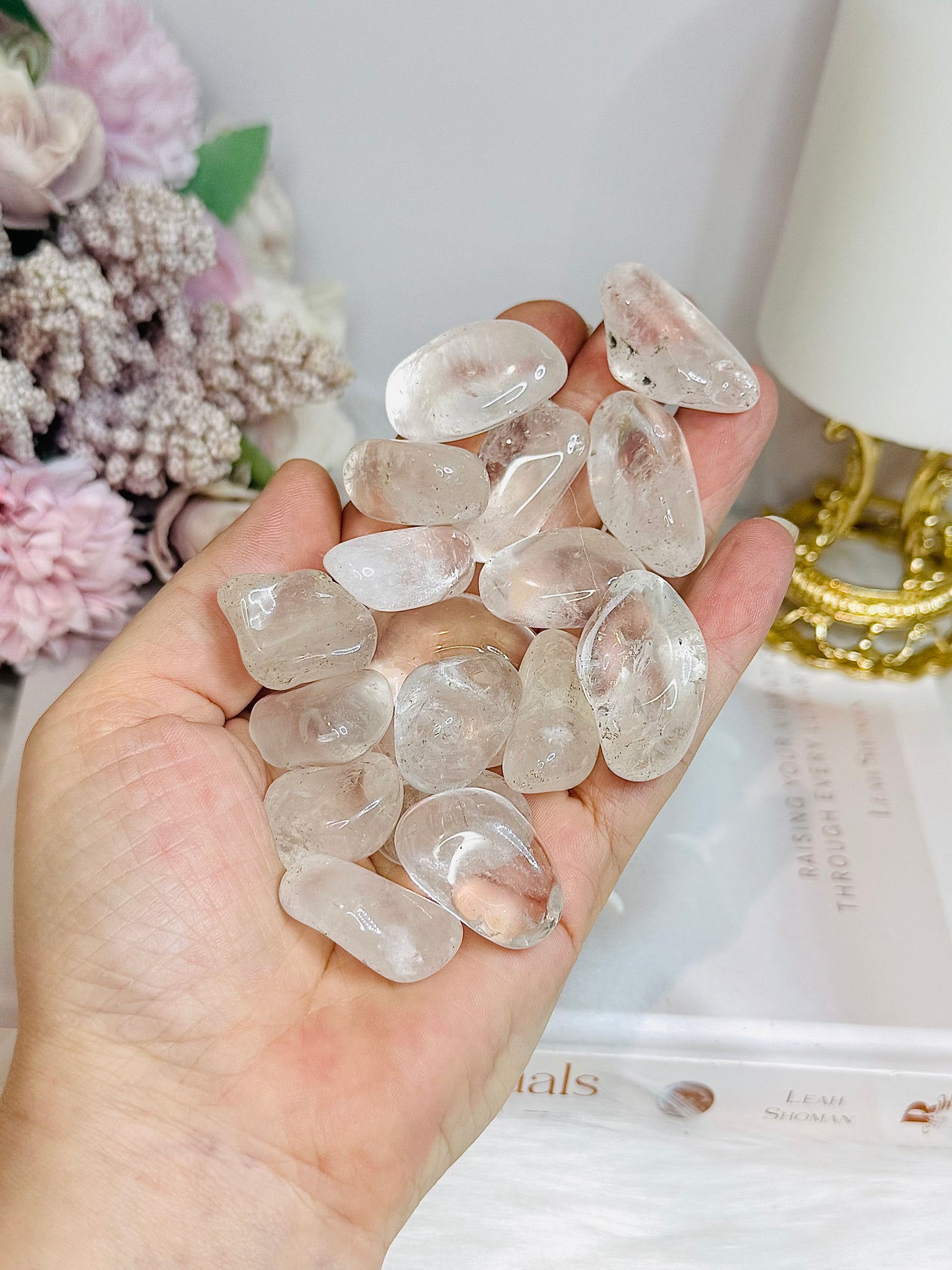 Clear Quartz Tumbles $2 each