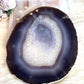 Huge Agate Polished Druzy Slab on Stand 26cm 1.65KG