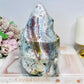 Huge Ocean Jasper Carved Flame 17cm 1.87KG