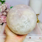 Huge Pink Amethyst Druzy Geode Sphere 11cm 1.86KG