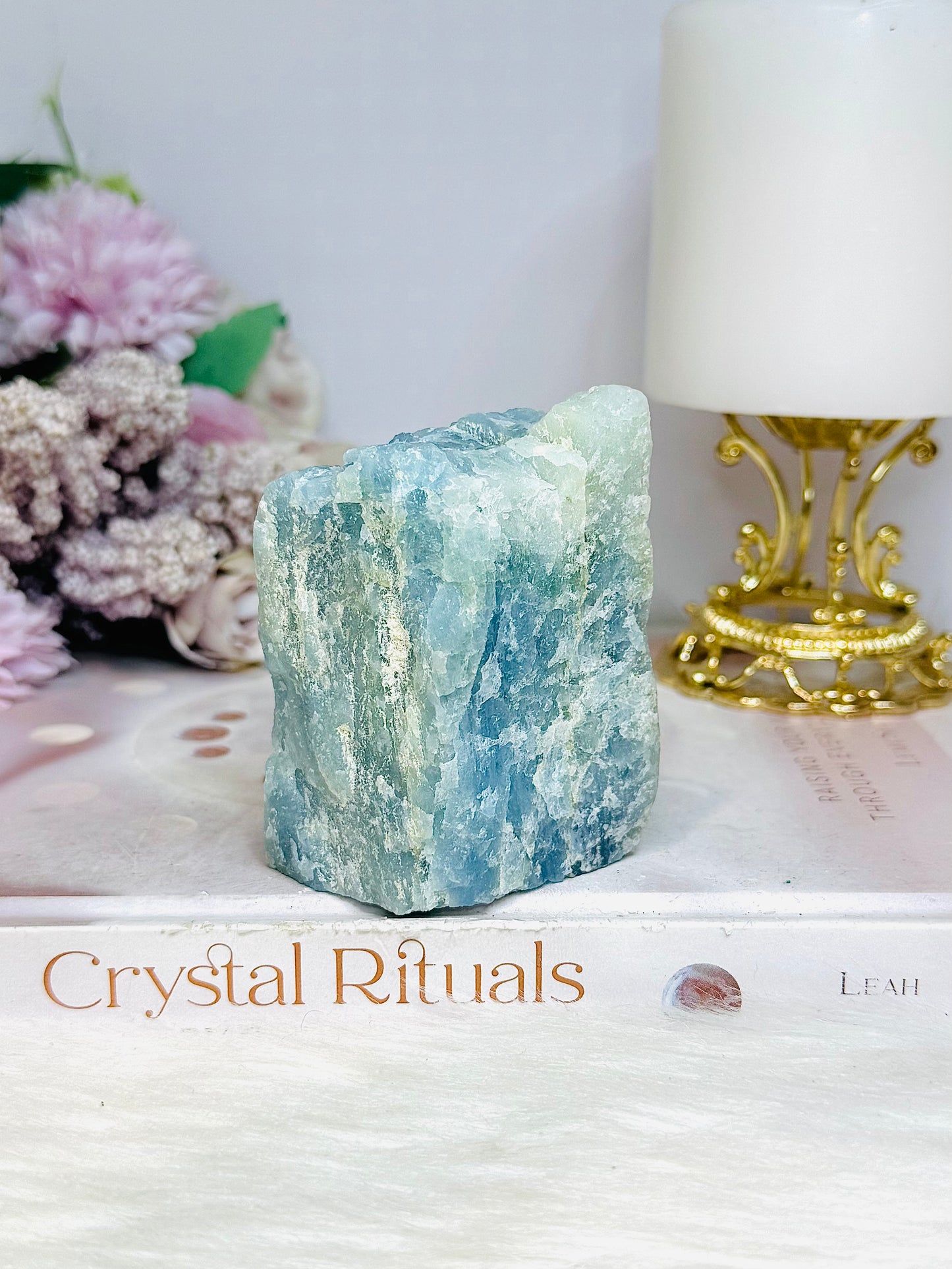 Natural Aquamarine Chunky Specimen 253g 7cm
