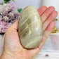 Natural Green Moonstone Carved Freeform 329g 10cm