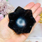 Smokey Quartz Carved Lotus Bowl 7.5cm