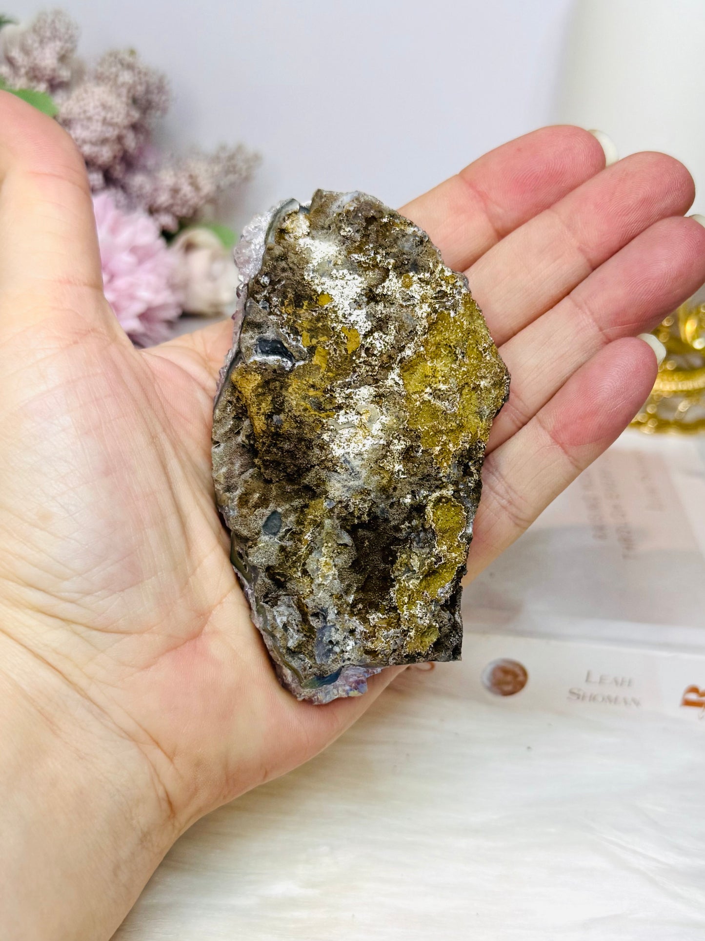 Angel Aura Amethyst Slab 9.5cm