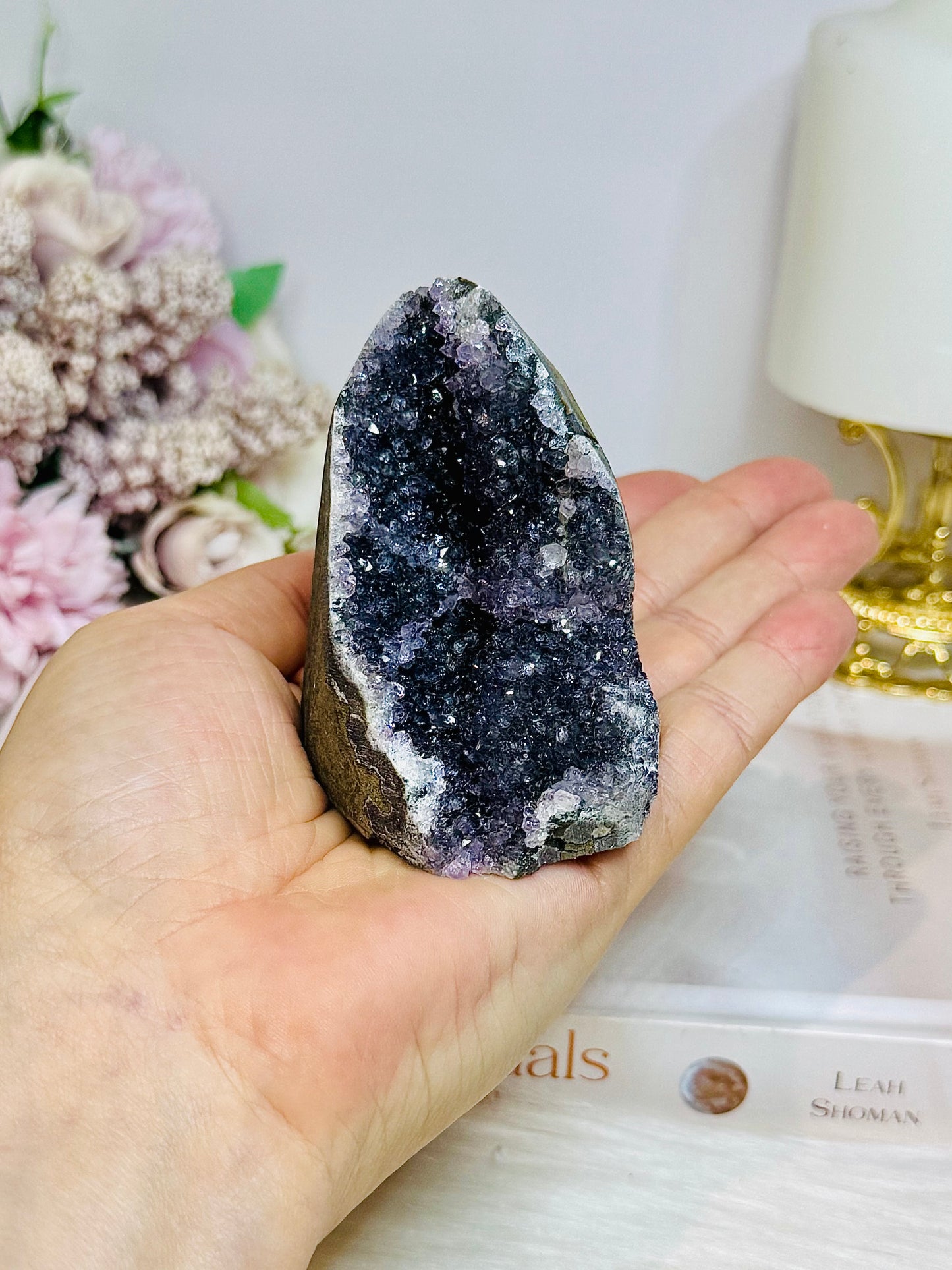 Base Cut Amethyst freeform 7cm