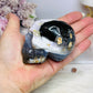 Druzy Rare Combination Agate Carved Skull 8cm 308g