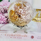 Large Pink Amethyst Druzy Sphere on Stand 9.5cm 837grams