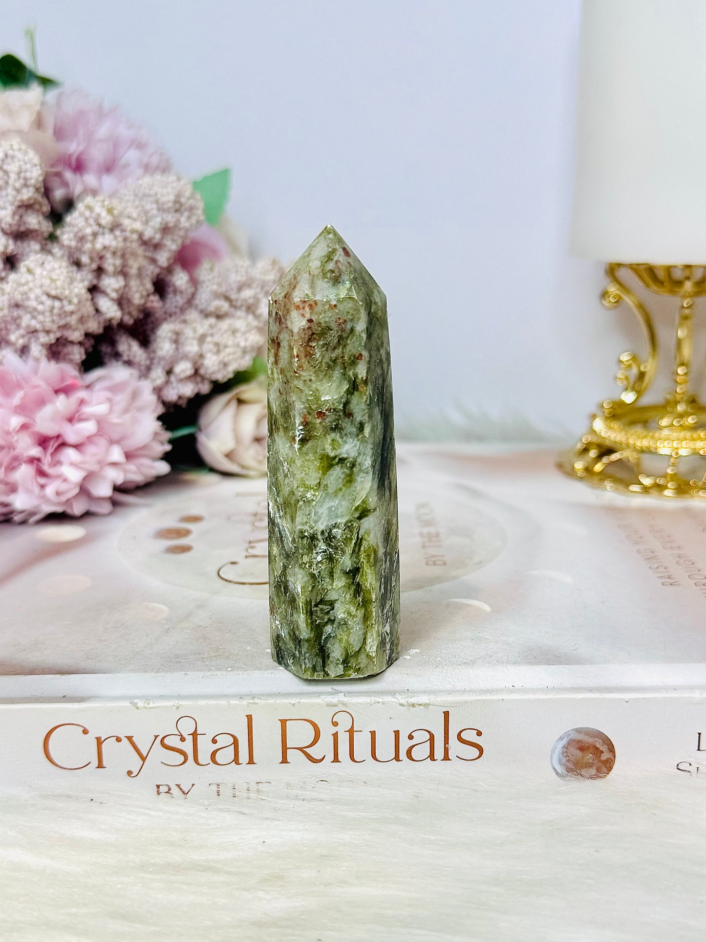 Green Mica Tower 8cm