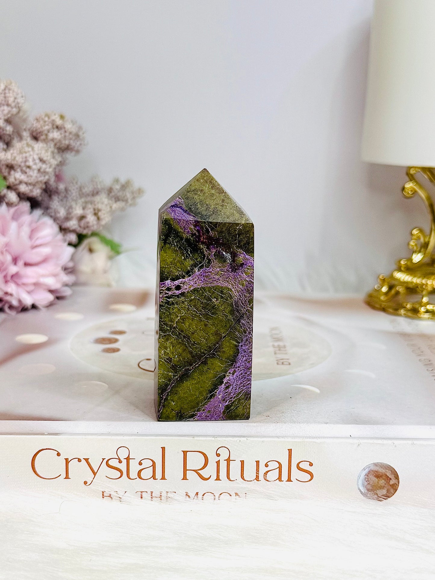 Rare Natural Stitchtite | Atlantisite Tower 7cm