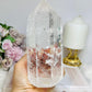 High Grade AAA Clear Quartz Large Chunky Tower From Brazil 15.5cm 956g