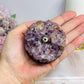 Resin Amethyst Incense Holder 7cm