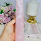 UV Reactive Pink Mangano Calcite Tower | Generator 24cm