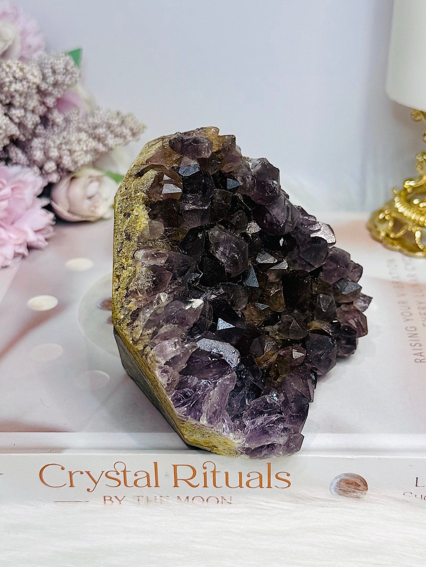 Large Amethyst Cut Base Cluster 10.5cm 573g