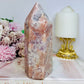High Grade Pink Amethyst Druzy Tower 16cm 920g