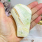 Natural Pistachio Calcite Freeform 10cm