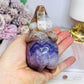Amethyst X Mexican Lace Agate Elephant 11cm 408g